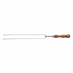 Ie&scaron;mas daržovėms su medinė rankena 450/3mm