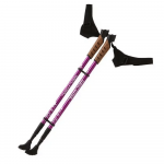Teleskopinės &Scaron;iaurieti&scaron;ko Ėjimo Lazdos NECASIL DW072105 Purple 62 - 135 cm