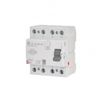 Srovės nuotėkio rėlė ETI EFI-P4 A 10kA, 4P, 25 A, 415 V,30mA