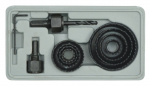 Grąžtų apvalių medžiu rinkinys Vorel | 19-64mm,11vnt