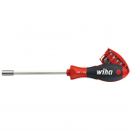 Atsuktuvas WIHA komplekte su 8 antgaliais 1/4" 120 WIHA
