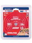 Specialist+ Pjovimo diskas 160x24Tx20mm, Demolition PREMIUM, SPECIALIST+