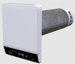 Mini rekuperatorius Twinfresh Breezy 160-E-Smart 57 m3/h dvisrautis 550mm ilgio