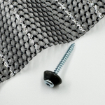 Tvirtinimo varžtai į medį su tarpine M5 x 50 mm MK PC DIAMONDS (3 spalvos) - Pilka
