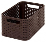 Daiktadėžė CURVER, ruda, 28,5&times;19,4&times;13 cm