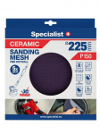 Specialist+ Specialist+ keramikinis tinklelis MESH, 225 mm, P150, 5 vnt.