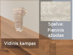 Grindjuostė termoplasto Vox, (62) pieninis ąžuolas | Kampas SMART FLEX / IZZI vidinis