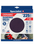 Specialist+ Specialist+ keramikinis tinklelis MESH, 225 mm, P180, 5 vnt.