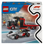 Konstruktorius LEGO City F1 sunkvežimis su Audi 60493,508vnt