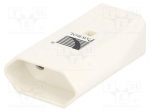 Ilgintuvo lizdas PAWBOL, 2P, 10A, 250V, baltos spalvos
