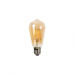 LEMPUTĖ LED E27 ST58 4.9W 2400K 490LM AMB