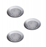 &Scaron;viestuvas įleidžiamas Kanlux Tribis 23847, 3x10W, GU10, pil
