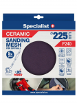 Specialist+ Specialist+ keramikinis tinklelis MESH, 225 mm, P240, 5 vnt.