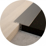 Profilis T tipo, nerūdyjančio plieno Stainless Steel Profiles | 21 mm L-250cm