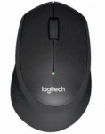 Belaidė kompiuterio pelė LOGITECH M330 SILENT, juoda