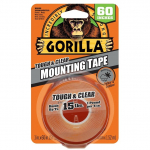 Remonto juosta Gorilla Mounting, dvipusė, 1.5 m x 2.54 cm