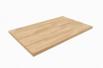 Ąžuolinė laiptų pakopa, klijuota, obliuota, 120x30x4.2 cm