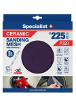 Specialist+ Specialist+ keramikinis tinklelis MESH, 225 mm, P320, 5 vnt.