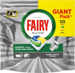 Indaplovių kapsulės Fairy PLAT Allin1, 125 vnt.