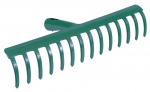 Grėblys metalinis Flo | 340mm 14 dantų
