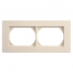 Dvivietis rėmelis VILMA XP500, baltos spalvos