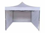 3x3 m Su Sienomis, balta