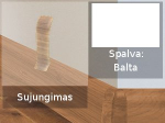 Grindjuostė termoplasto Vox, (113) Balta | Sujungimas SMART FLEX / IZZI