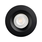 &Scaron;viestuvas įleidžiamas Kanlux Liglo, 10W, GU10, juodas