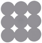 Neslystantis du&scaron;o kilimėlis GEDY GIOTTO 985555, 550&times;550 mm