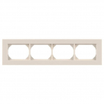 Keturvietis rėmelis VILMA XP500, baltos spalvos