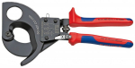 Kabelių kirpimo terk&scaron;linės žirklės D52mm/380mm2, Knipex