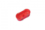 Montavimo dėžutė dviguba Pawbol A.0010A, 68x46 mm