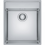 Lygiai su stalvir&scaron;iumi/SlimTop montuojama nerūdijančio plieno plautuvė Franke Maris, MRX 210-40 TL