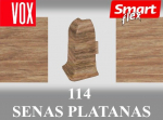 Grindjuostė termoplasto Vox, (114) senas platanas | Kampas SMART FLEX / IZZI, i&scaron;orinis