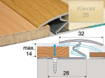 Profilis Effector A69 sujungimo | klevas 270 cm