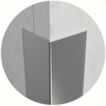 Profilis kampinis, nerūdyjančio plieno Stainless Steel Profiles | 30x30mm L-250cm