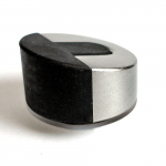 Durų atrama A-80006-01 Aspro | d-45x25mm sidabro spalva