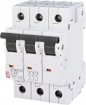 Automatinis jungiklis ETIMAT6, 3P, C, 6 kA, 63A