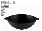 Ketaus keptuvė &Oslash; 36 cm WOK
