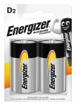 Elementai Energizer EN1300B2BASE, D, 1.5 V, 2 vnt.