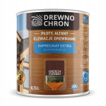 Drewnochron, impregnantas "formuojantis plėvelę" | 0,75 ltr tamsus rie&scaron;utas