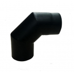 Dūmtraukio alkūnė WADEX, 160 mm, 2 mm, 90&deg;