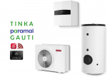 &Scaron;ilumos siurblys Oras-Vanduo Ariston Nimbus R32, Flex, 50 S Net 7.57 kW, su 190l vandens &scaron;ildytuvu ir Wi-Fi