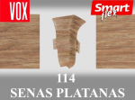 Grindjuostė termoplasto Vox, (114) senas platanas | Kampas SMART FLEX / IZZI vidinis