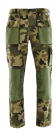 Darbo kelnės Sara Workwear, žalia, medvilnė/poliesteris, XL