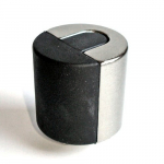 Durų atrama A-80007-01 Aspro | d-40x40mm sidabro spalva, matinė