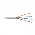 Behalogenis kabelis UTP (U/UTP), 4 x 2 x 0,5 mm, Cat 5E, 305m