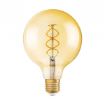LED lemputė OSRAM, G125, E27, 4,5 W, 300 lm, 2000 K