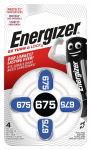 Elementai Energizer, ZA675/PR44, 1.4V, 4 vnt
