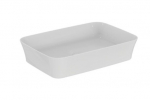 Praustuvas montuojamas ant stalvir&scaron;io 55 cm (550 x 380 x 120) mm, be persipilimo, be dugno vožtuvo, baltas